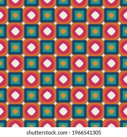 Christmas seamless vector pattern. Great for wrapping paper and wallpaper. Abstract background with repeating patterns .