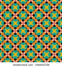 Christmas seamless vector pattern. Great for wrapping paper and wallpaper. Abstract background with repeating patterns .