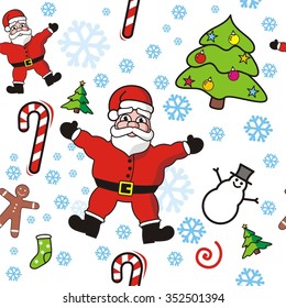 Christmas seamless wallpaper