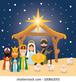 Christmas season cartoon graphic design, vector illustration.