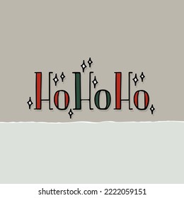 Christmas Season Winter Holiday Doodle colorful vector illustration with Christmas Quote card poster centerpiece isolated on light torn paper background