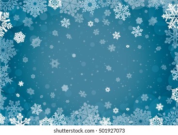 Christmas seasonal winter background