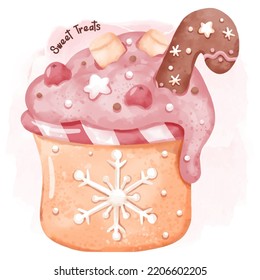 Christmas Series Ice Cream and Cookies