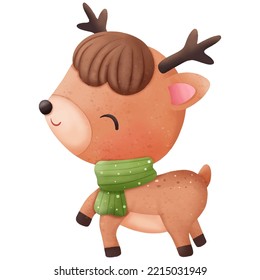 Christmas Series Little Reindeer for decoration
