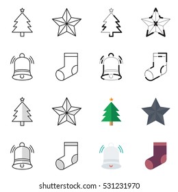 Christmas set 4 styles