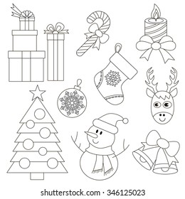 Coloring Page Colouring Picture Cute New Stock Vector (Royalty Free ...