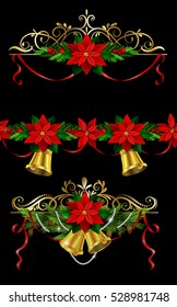 Christmas set elements for your designs