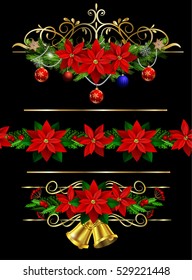 Christmas set elements for your designs