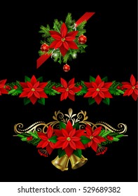 Christmas set elements for your designs