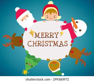 Christmas set frame