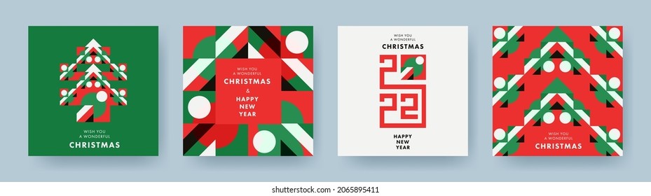 72,931 Abstract Christmas Tree Vector Set Stock Vectors, Images ...