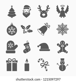 christmas set icon