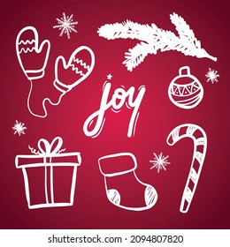 Christmas set new year gift