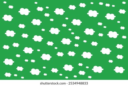 Christmas Shape Abstract background in flat style