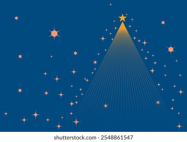 Christmas Shining Light Christmas Tree