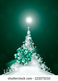 Christmas Shiny Background.