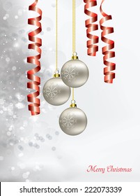 Christmas Shiny Background.