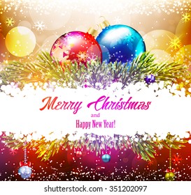 Christmas shiny background