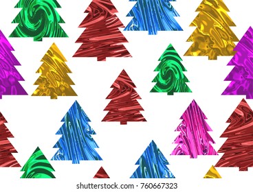 christmas shiny texture background with christmas tree