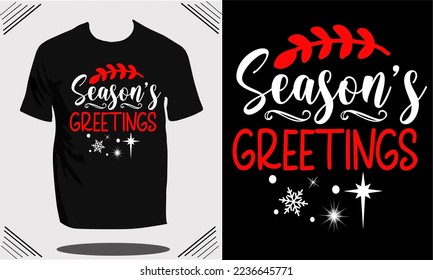 Christmas Shirt Design or Vector and Typography quotes design