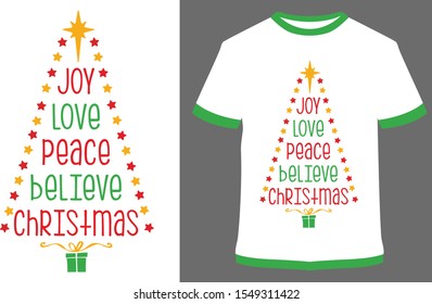 Christmas shirts, Christmas vector quote. Holly Jolly Merry Christmas, Santa, and happy new year.- Vintage Vector graphic typographic design for poster, label, badge, logo, icon or t-shirt
