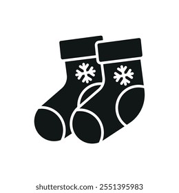 Christmas shock icon vector basic design simple and modern concept graphic