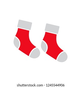 Christmas shock icon vector logo template