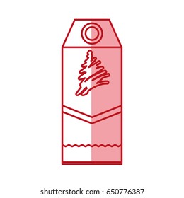 Christmas shopping label
