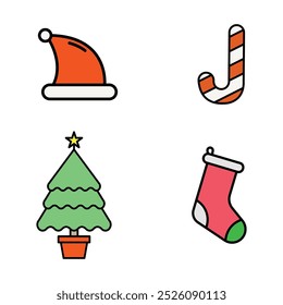 christmas sign symbol vector icon