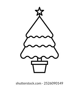 christmas sign symbol vector icon