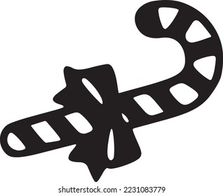 Christmas silhouettes. Christmas collection. Clip art for banner, flyer, business, card, poster. Vector.
