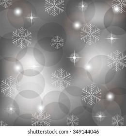 Christmas silver background 