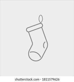 christmas simple icon. illustration for web and mobile design.