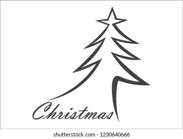Christmas Simple Modern Icon