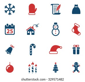 Christmas simply symbol for web icons