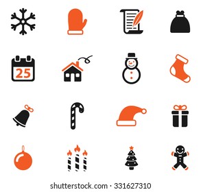 Christmas simply symbol for web icons