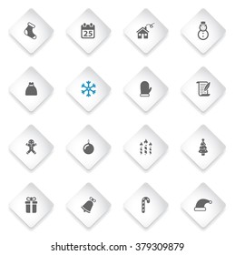 Christmas simply symbol for web icons and user interface