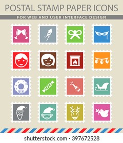 Christmas simply symbol for web icons and user interface