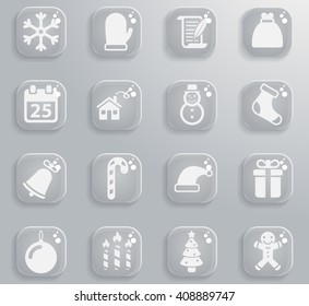 Christmas simply symbol for web icons and user interface