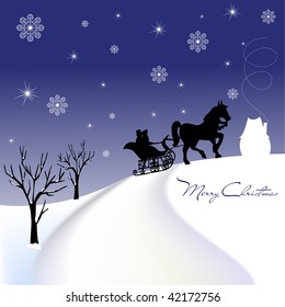 christmas sled