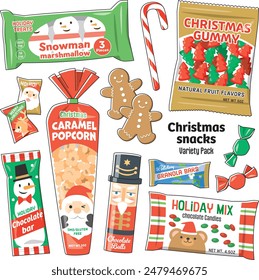 Christmas snacks Variety 10 Pack	