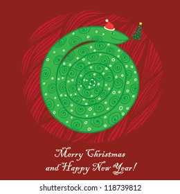 Christmas snake