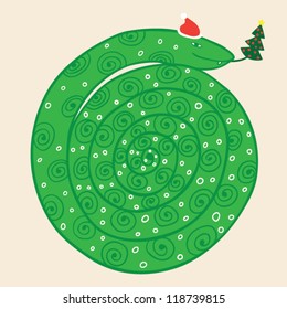 Christmas snake