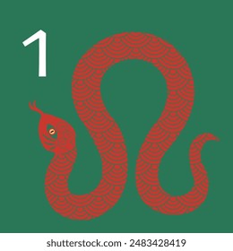 CHRISTMAS SNAKE Advent Calendar 2025 