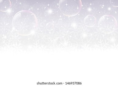 Christmas snow background
