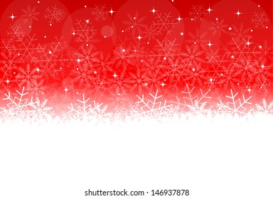Christmas snow background
