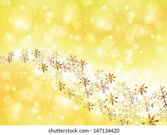 Christmas snow background