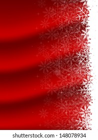 Christmas snow background