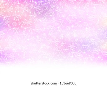Christmas snow background
