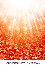 Christmas snow background